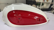 [NEW] Genuine Ducati Fuel tank white/red 800 Scrambler Desert Sled - 58612221BF