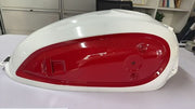 [NEW] Genuine Ducati Fuel tank white/red 800 Scrambler Desert Sled - 58612221BF