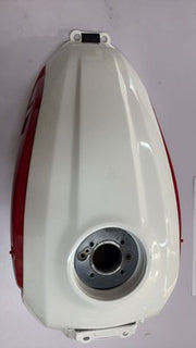 [NEW] Genuine Ducati Fuel tank white/red 800 Scrambler Desert Sled - 58612221BF