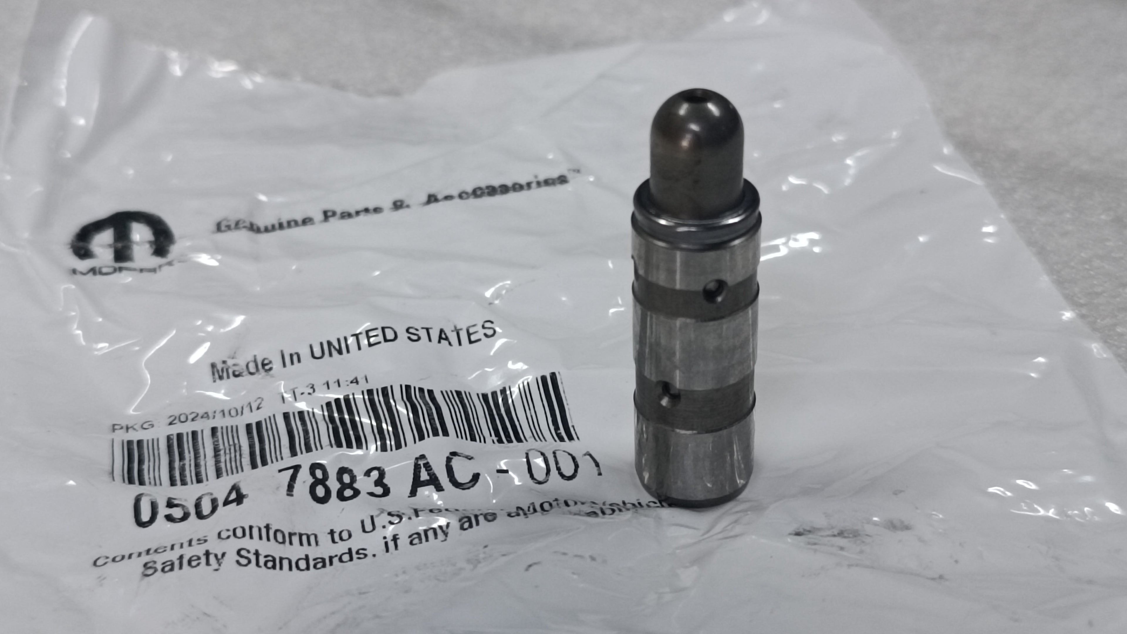 Genuine Mopar Valve Lash Adjuster 5047883AC Brand New