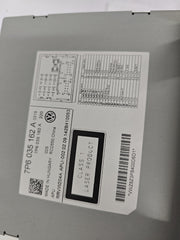 Original VW Touareg 7P Radio a/C Multimedia Control Panel SD 7P6035162A