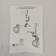 [New] Ducati Brackets Support For Spotlights For Multistrada Enduro 96680551A