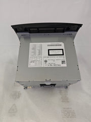 Original VW Touareg 7P Radio a/C Multimedia Control Panel SD 7P6035162A