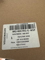 [NEW] AUDI Q5 8R CENTRE DASHBOARD AIR INTAKE GRILLE RHD 8R2820951GWVF ORIGINAL