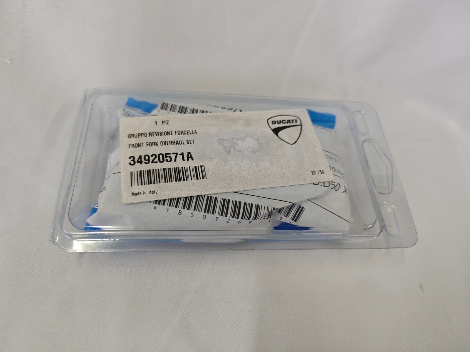 [NEW] Genuine Ducati Fork gasket kit - 1100 Hypermotard, 1200 Diavel, 34920571A
