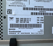 Bentley Genuine OEM 14-16 Continental GT GTS Navigation Radio Unit 3W0035017E