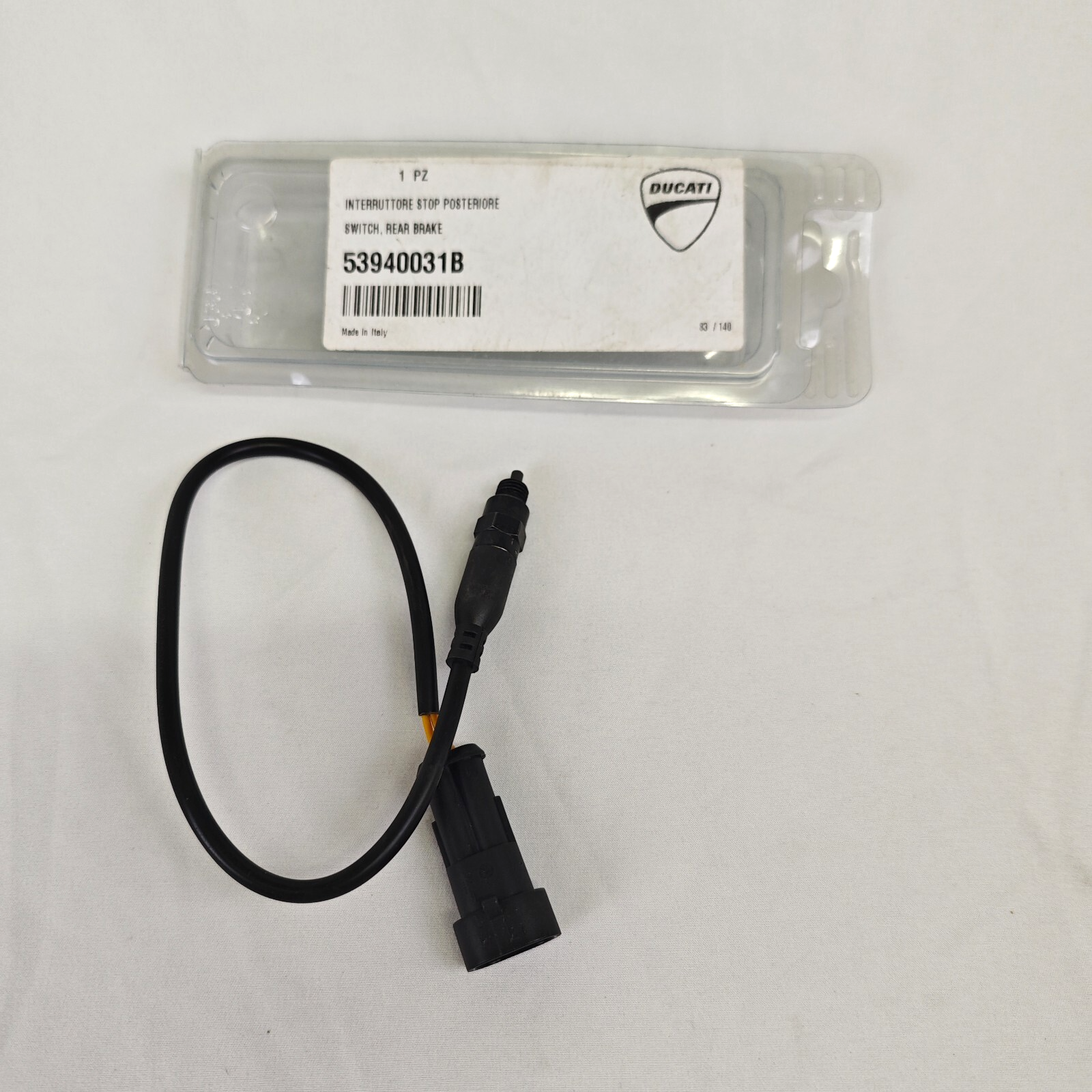 [New] Ducati Original OEM Rear Brake Tail Light Lever Switch 53940031B