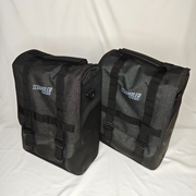 Ducati Genuine OEM Scrambler 1100 Saddle Bag Set 96781401A w/ Supports 96781361A