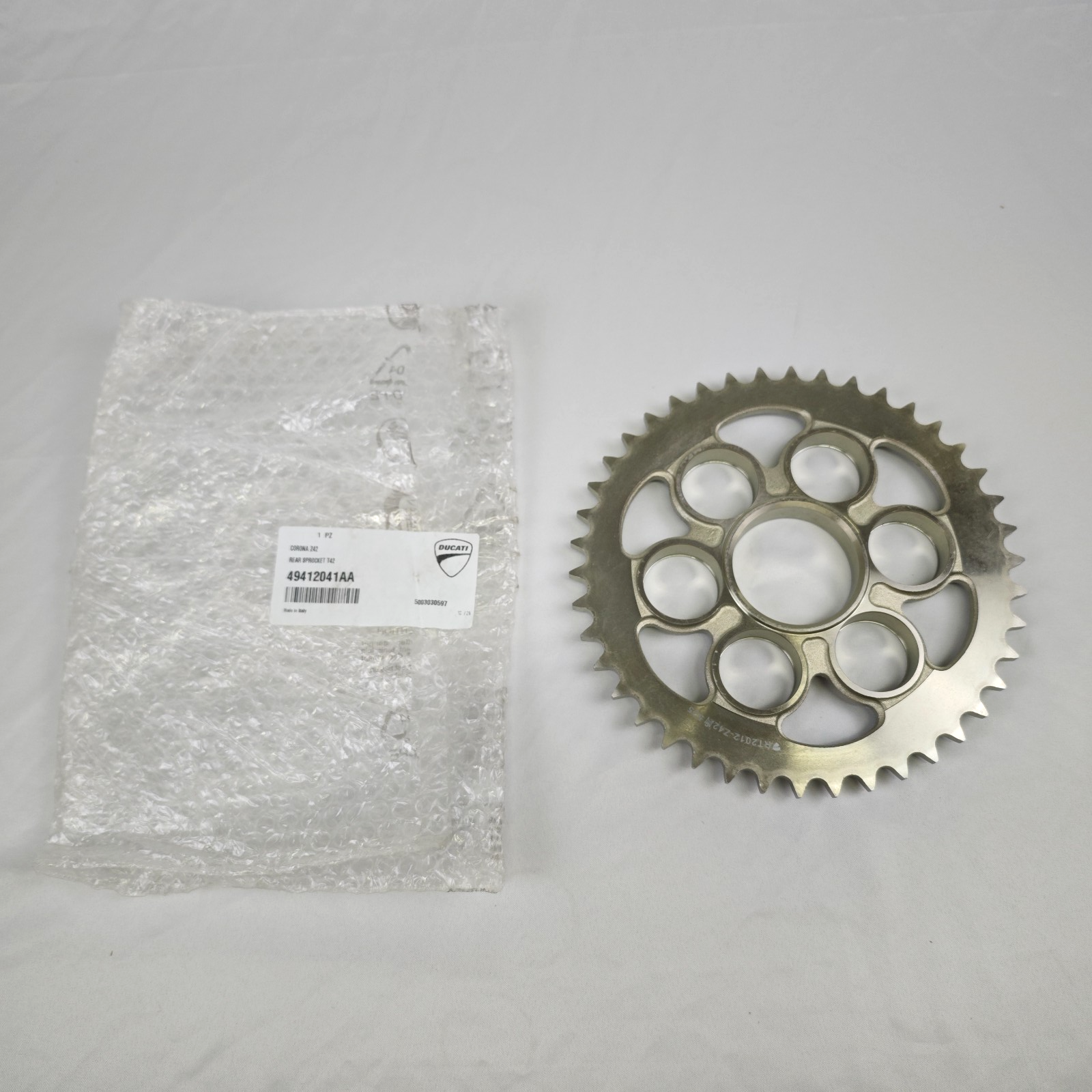 [New] Ducati Genuine Streetfighter Sprocket Rear Z42 49412041AA
