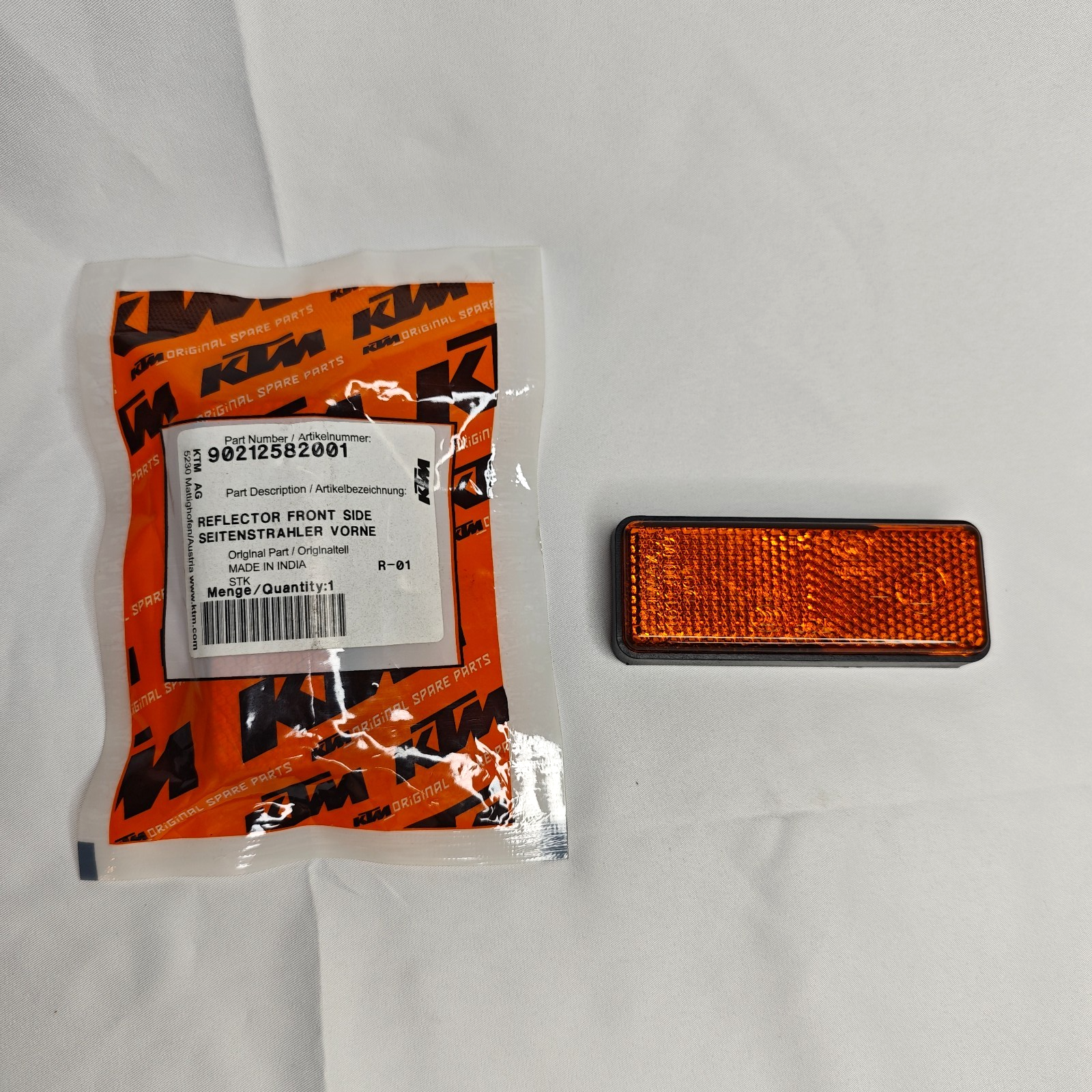[New] KTM Genuine Side Reflector 90212582001