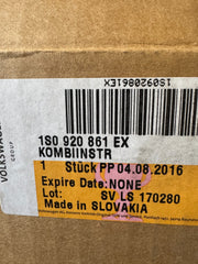 [NEW]VW UP! 1.0 Instrument Cluster 200KM/H (121/122/BL1/BL2/BL3/123) 1S0920861EX