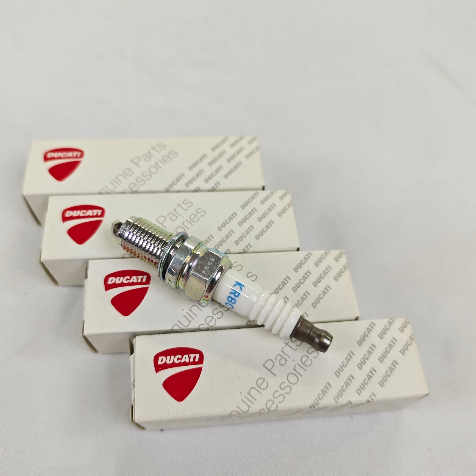 [New] 4pcs Ducati Genuine OEM Spark Plug Pack Scrambler 400 Sixty2 67040491A